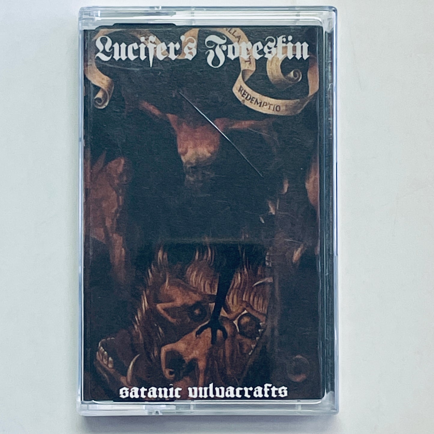 Lucifer's Foreskin – Satanic Vulvacrafts cassette tape (used)