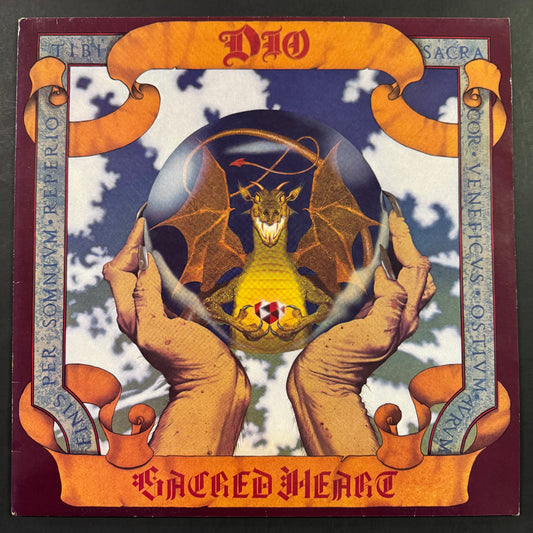 Dio - Sacred Heart original LP - UK pressing (used)