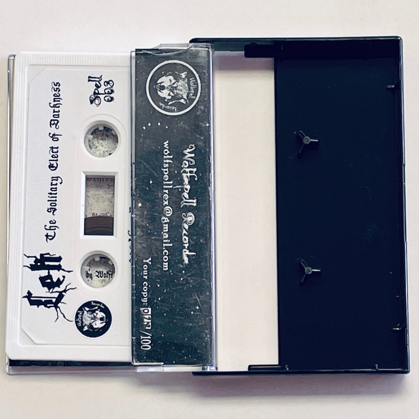 Lek – The Solitary Elect Of Darkness cassette tape (used)