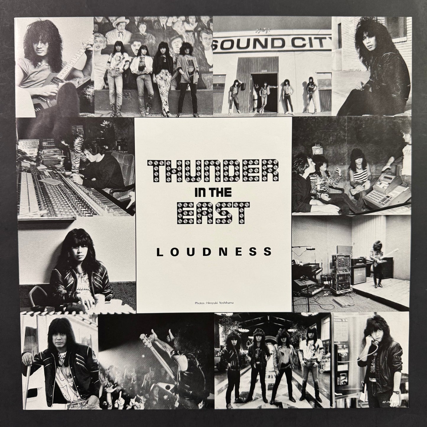 Loudness - Thunder in the East original LP - Japanese pressing with obi (used)