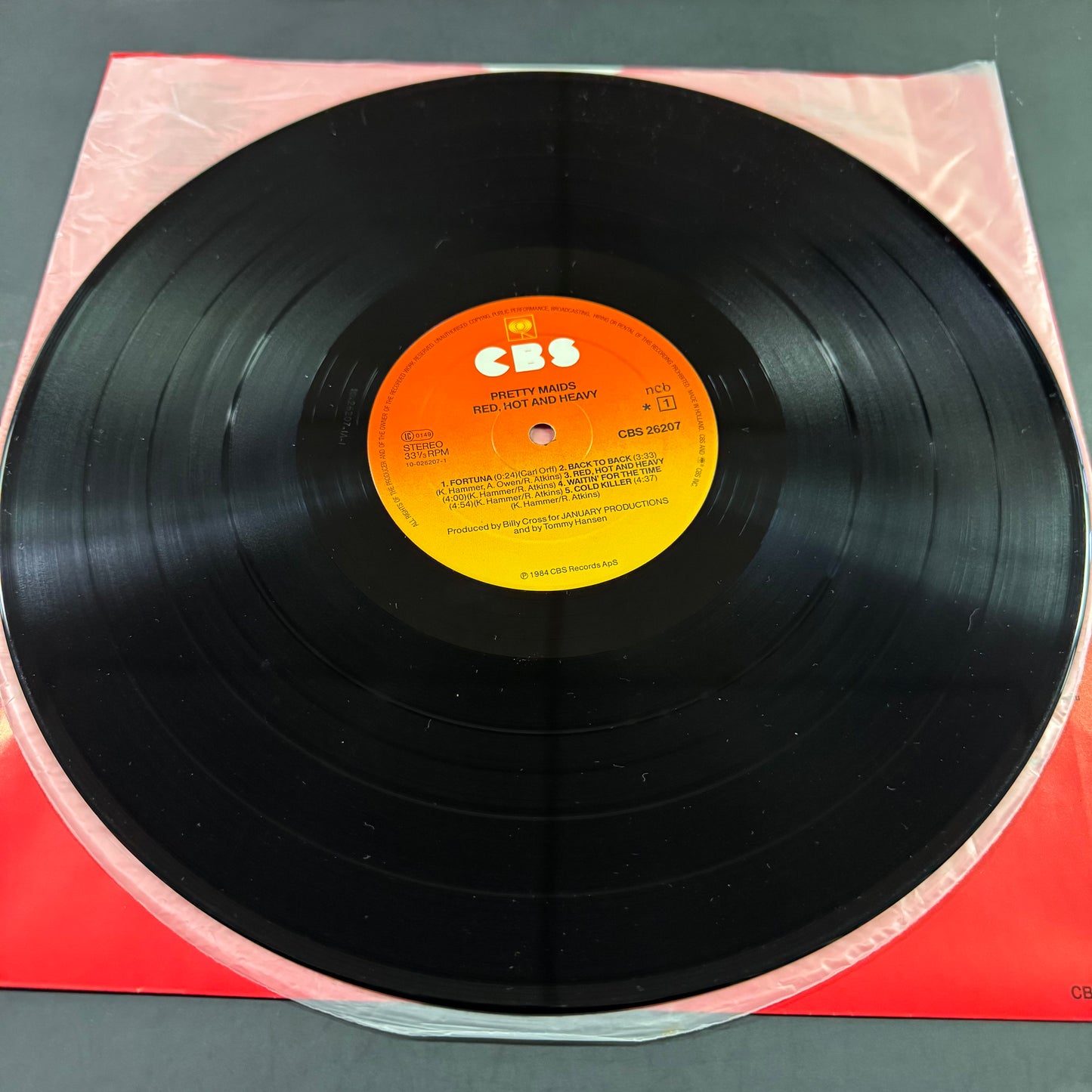 Pretty Maids - Red, Hot and Heavy original LP (used)