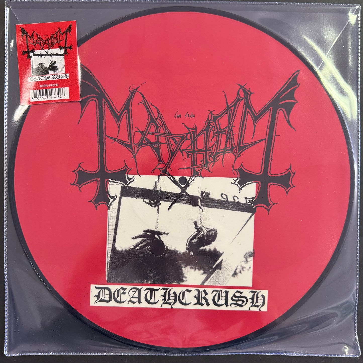 Mayhem - Deathcrush picture disc 12" EP