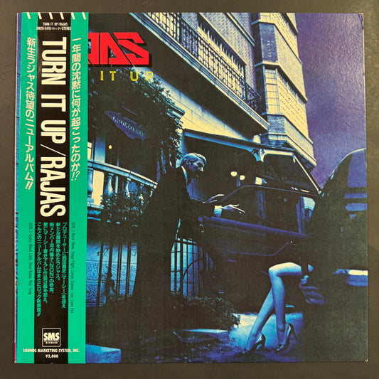 Rajas - Turn It Up original LP - Japanese pressing with obi (used)