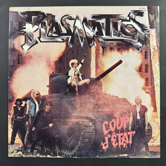 Plasmatics - Coup D'Etat original LP - Japanese pressing (used)