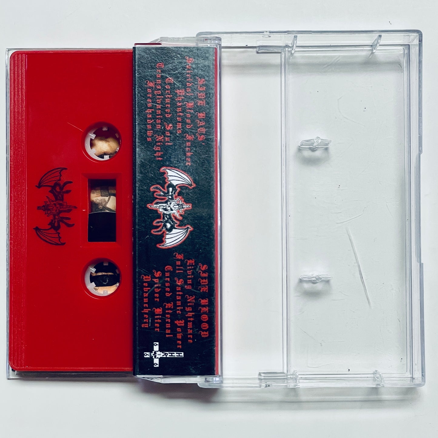 Spiter – Bathe The Babe In Bats' Blood cassette tape (used)