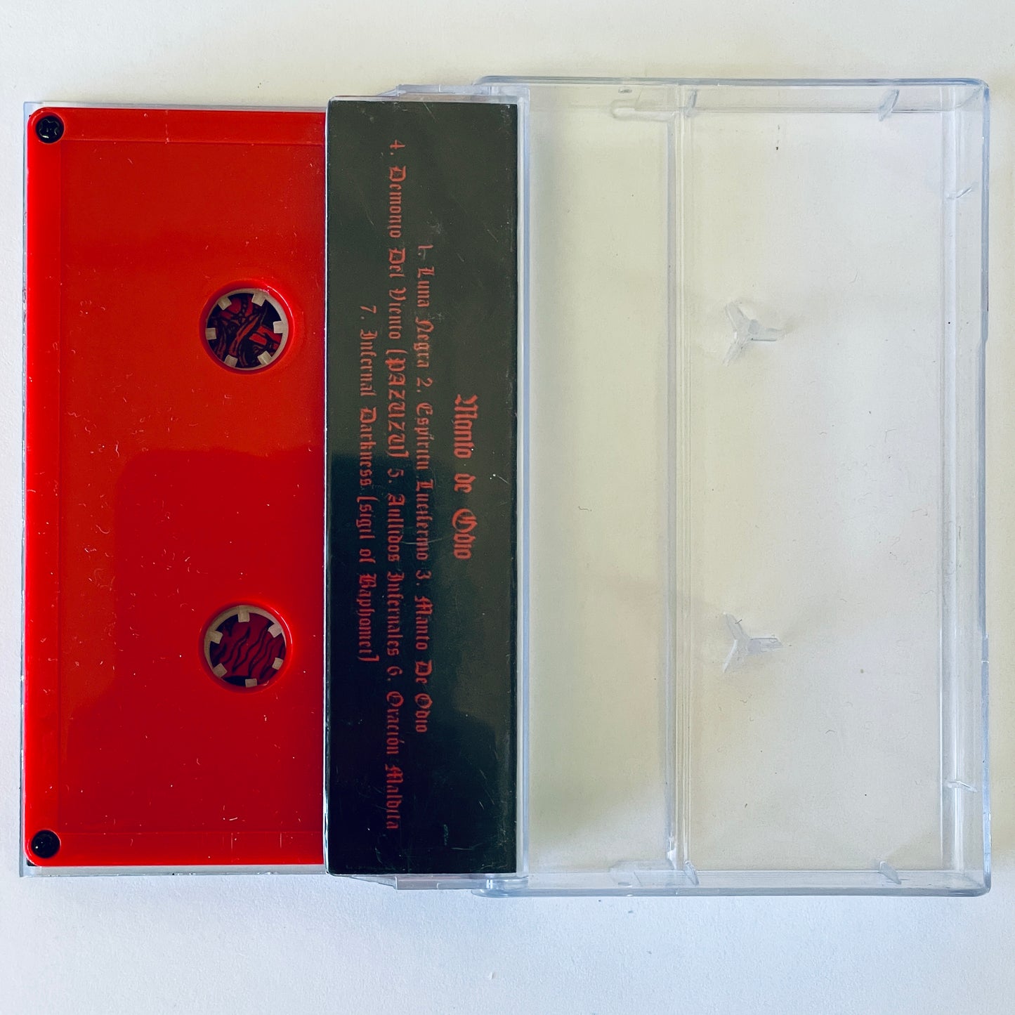 Ceremonial Incantations – Manto De Odio cassette tape (used)