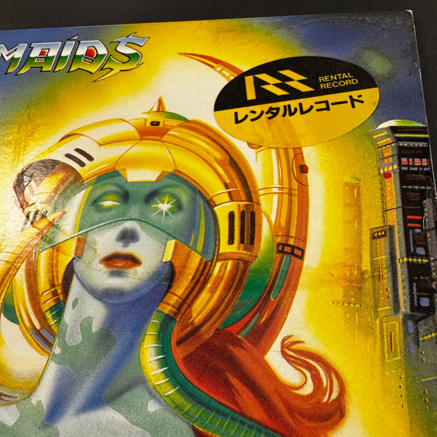 Pretty Maids - Future World original LP - Japanese pressing with obi (used)