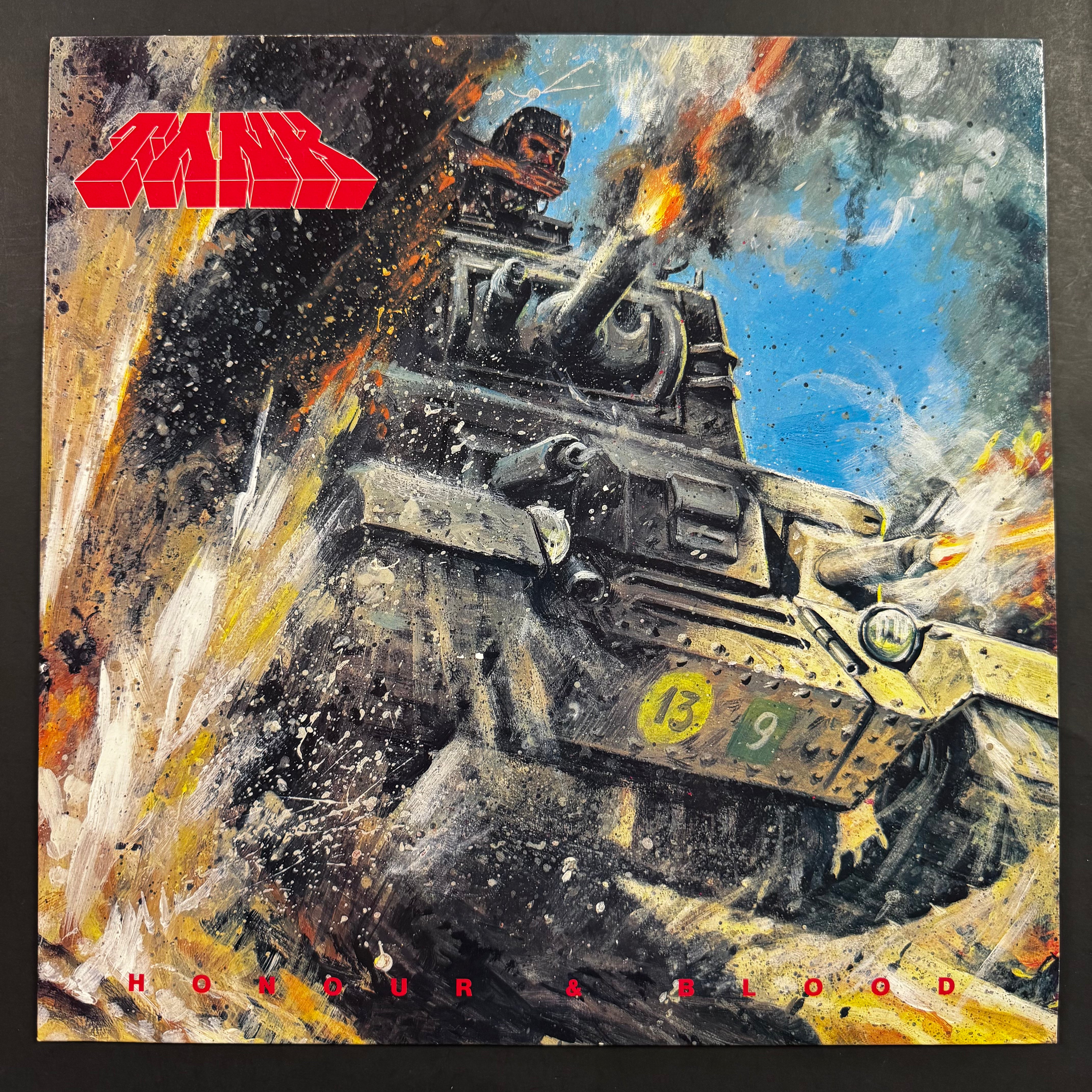 Tank - Honour and Blood original LP (used) – Vinyl Command