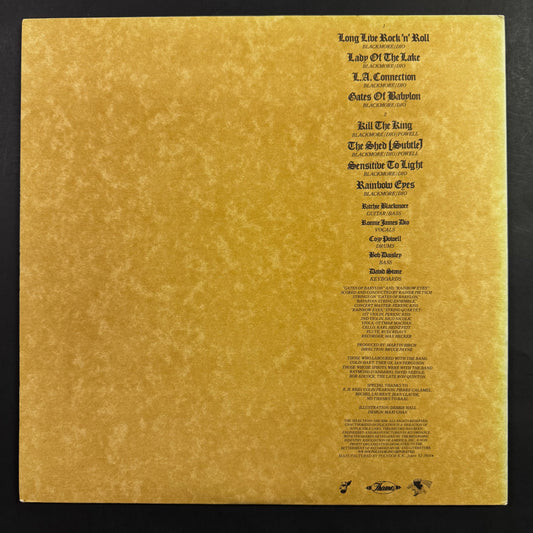 Rainbow - Long Live Rock 'n' Roll original LP - Japanese pressing with obi (used)