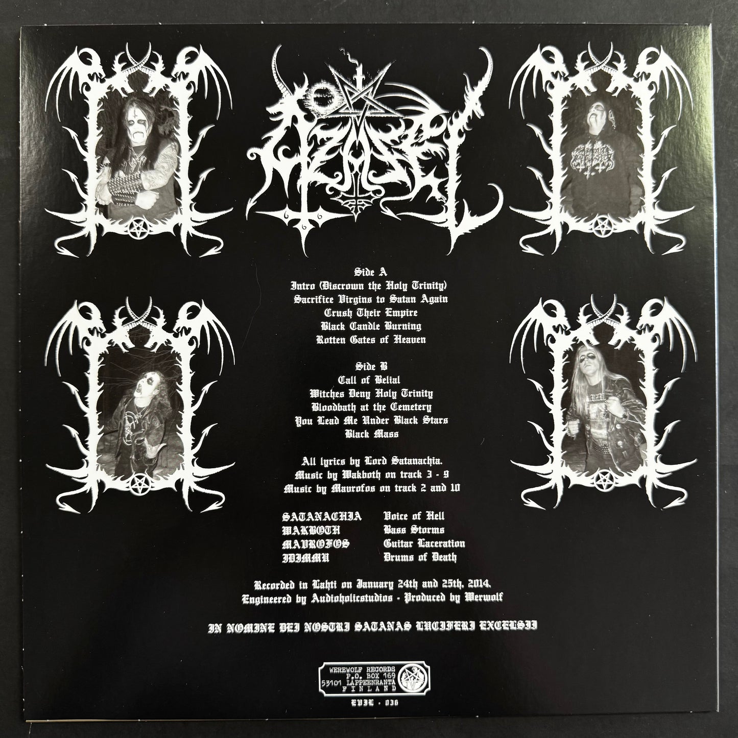 Azazel - Witches Deny Holy Trinity LP (used)