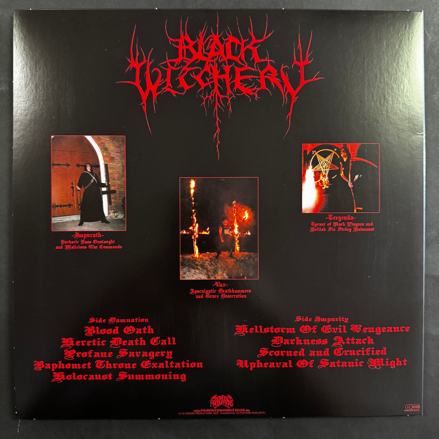Black Witchery - Upheaval of Satanic Might LP (used)