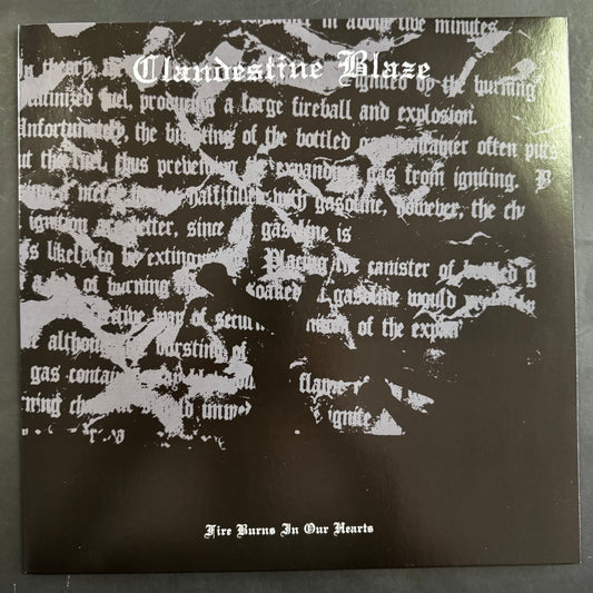 Clandestine Blaze - Fire Burns In Our Hearts LP (used)