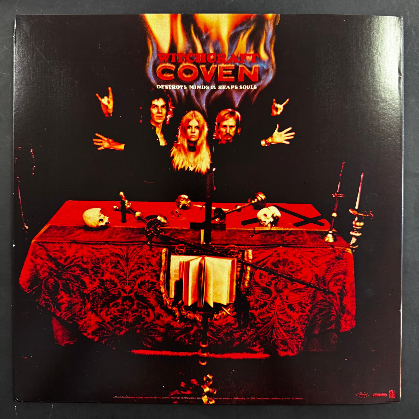 Coven - Witchcraft Destroys Minds & Reaps Souls LP (used)