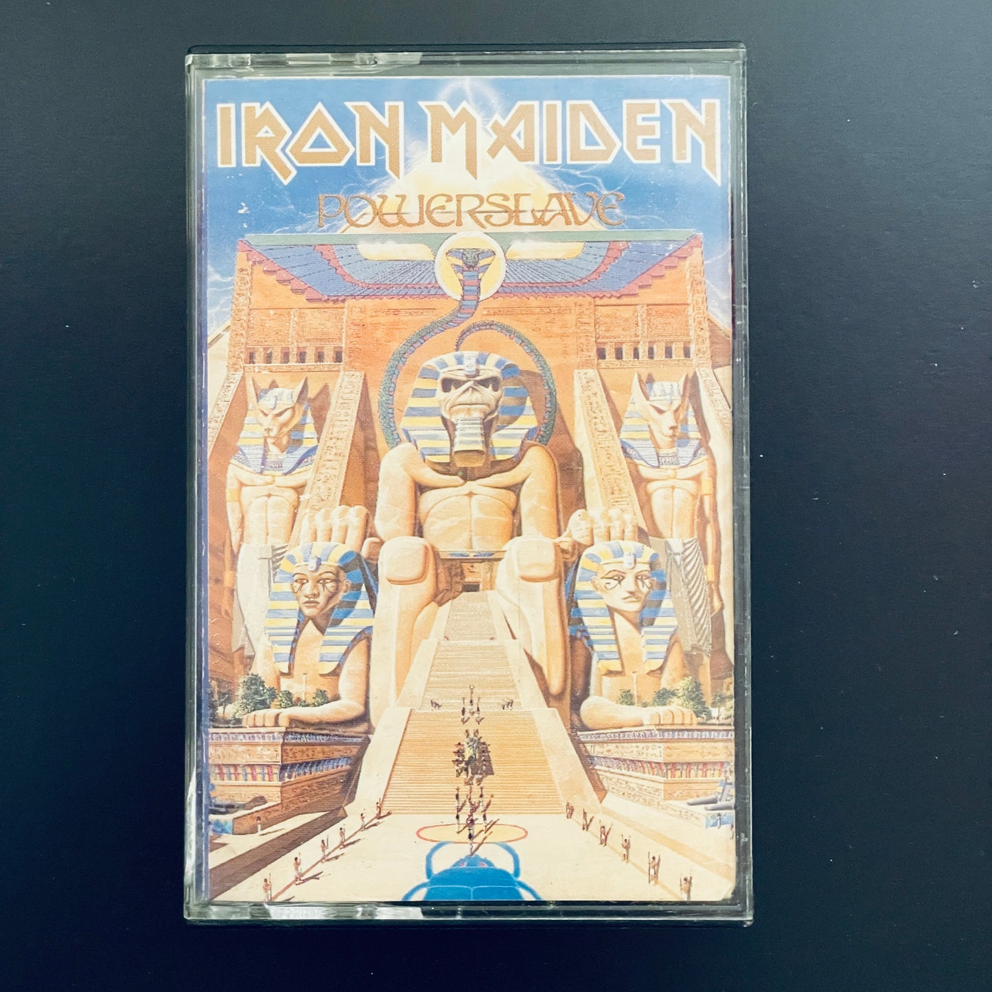 Iron Maiden - Powerslave original cassette tape (used)