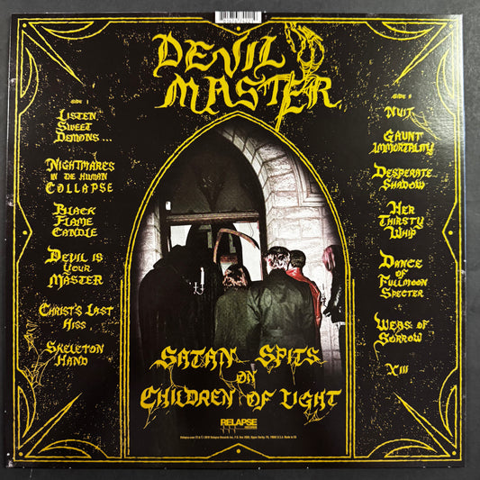 Devil Master - Satan Spits on Children of Light original LP (used)