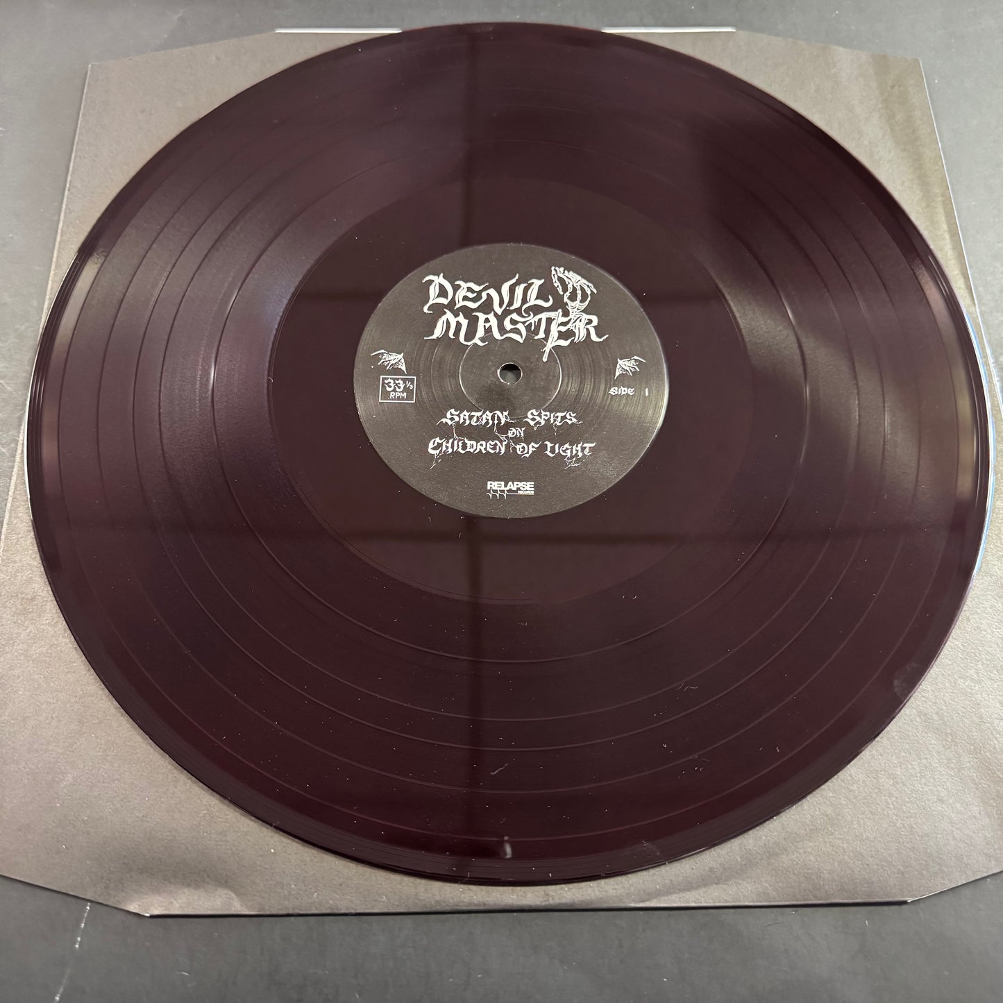 Devil Master - Satan Spits on Children of Light original LP (used)