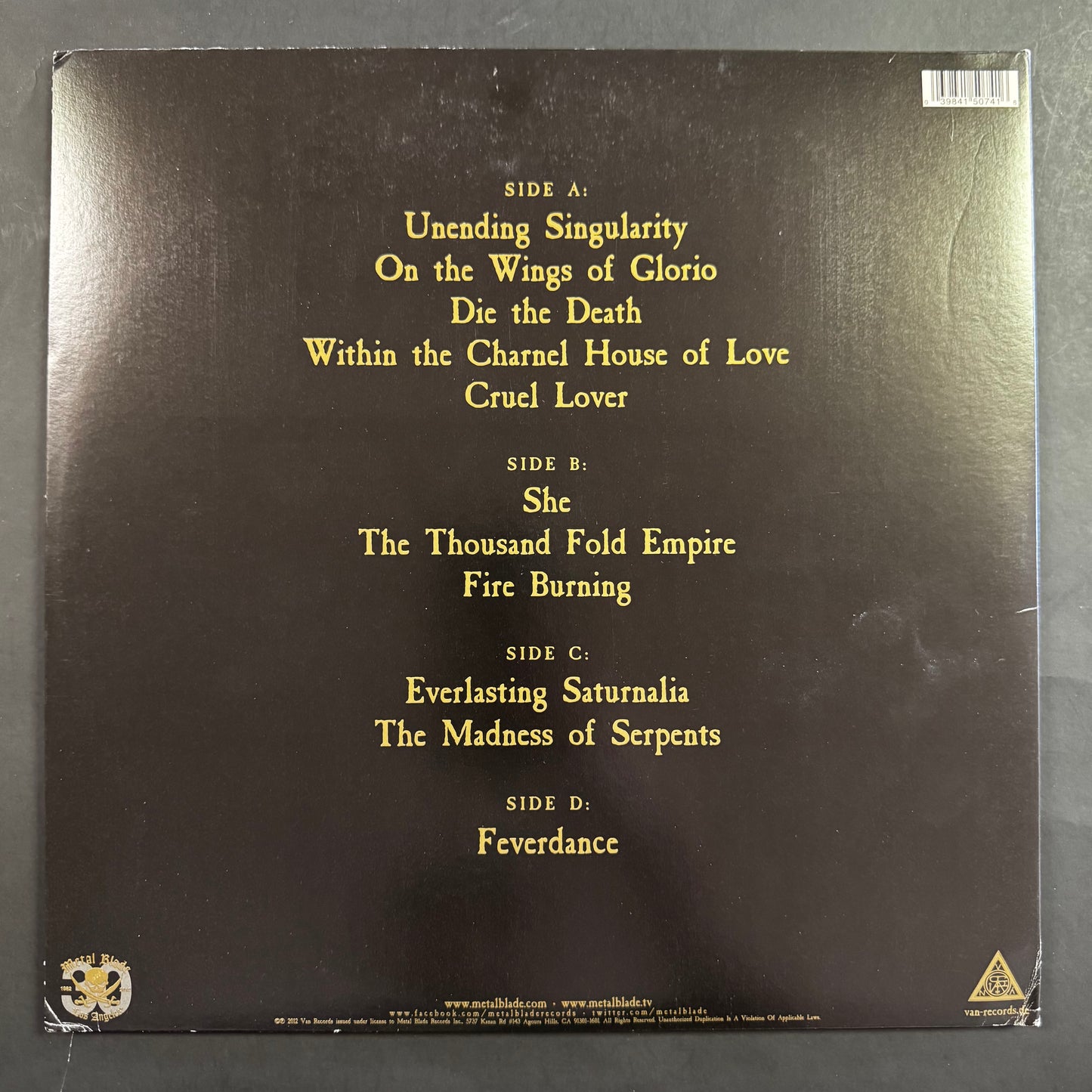 The Devil's Blood - The Thousandfold Epicentre double LP (used)