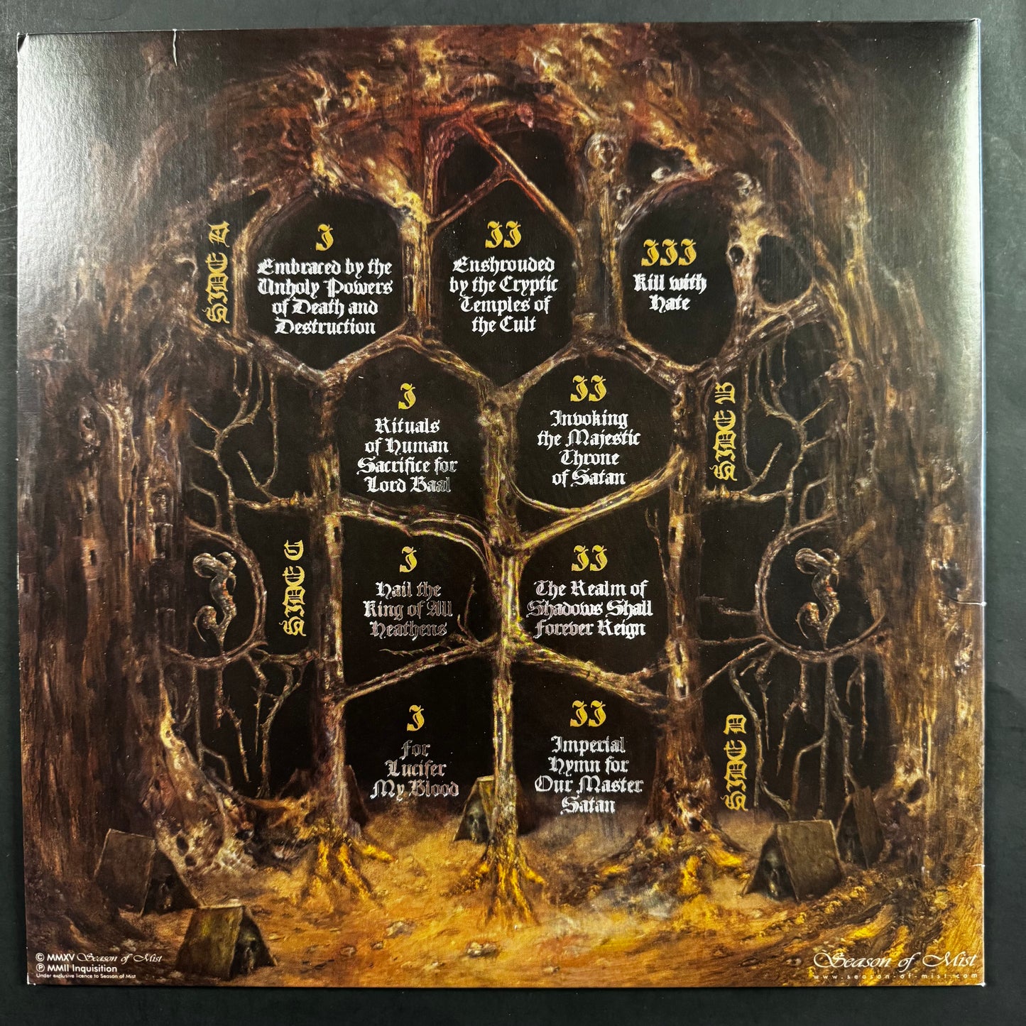 Inquisition - Invoking the Majestic Throne of Satan double LP (used)