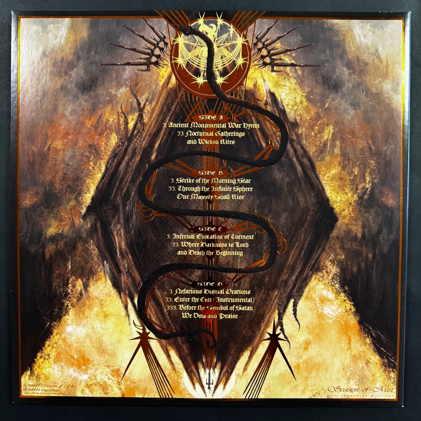 Inquisition - Nefarious Dismal Orations double LP (used)