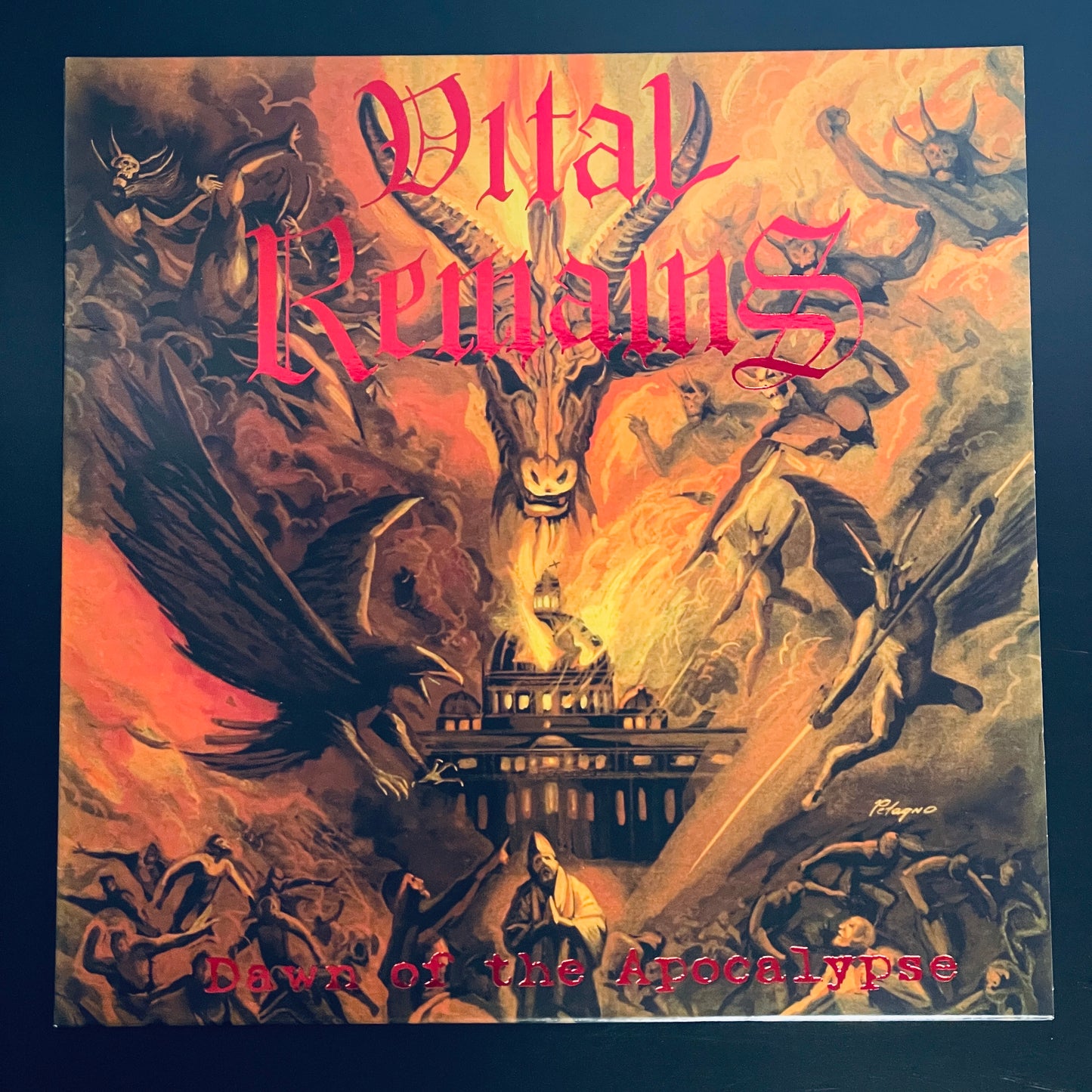 Vital Remains - Dawn of the Apocalypse LP (used)