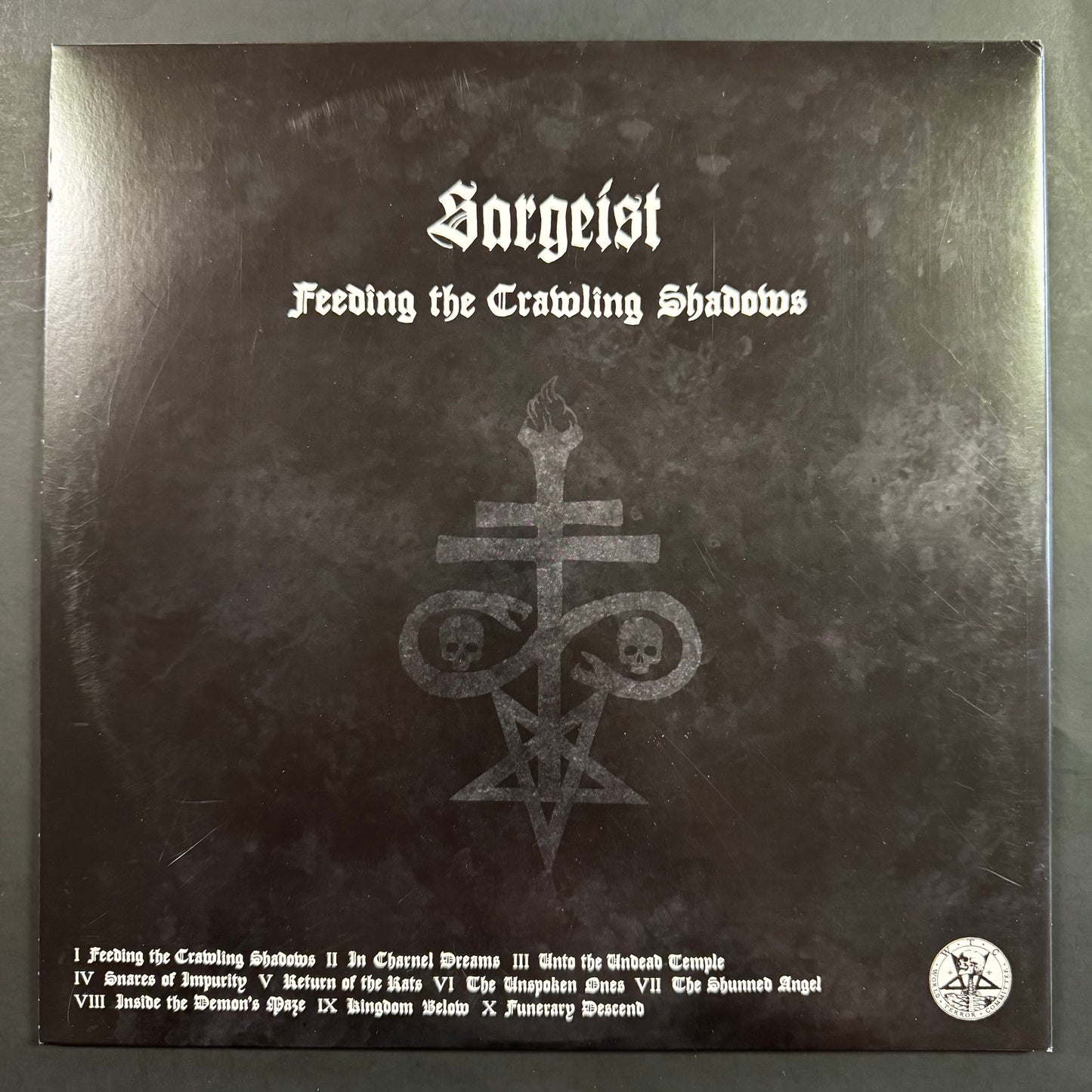 Sargeist - Feeding the Crawling Shadows original LP (used)