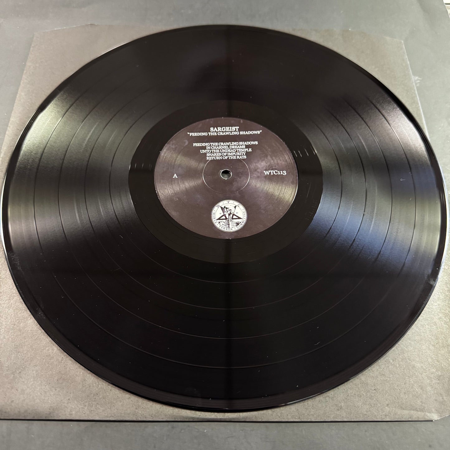 Sargeist - Feeding the Crawling Shadows original LP (used)