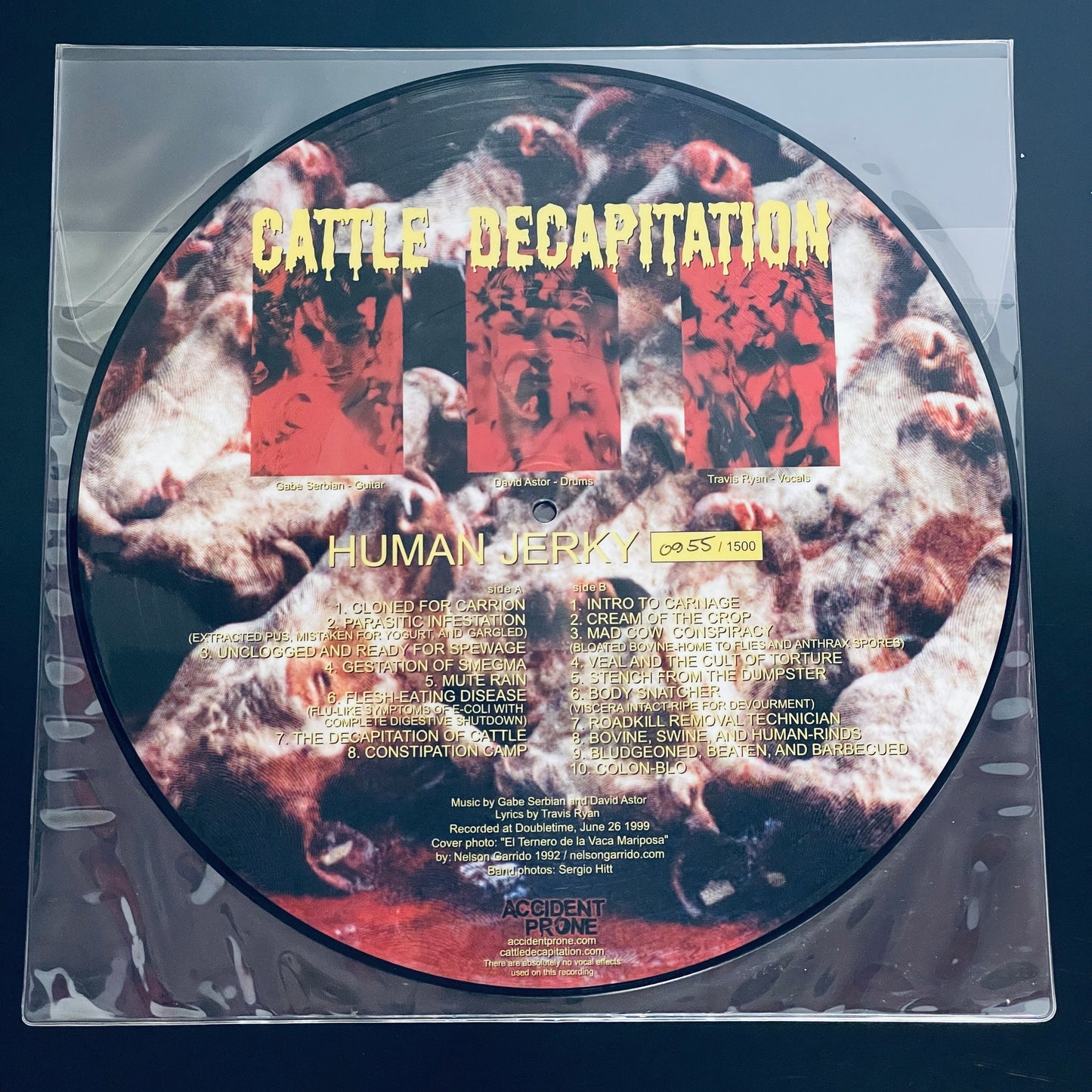 Cattle Decapitation - Human Jerky LP (used)