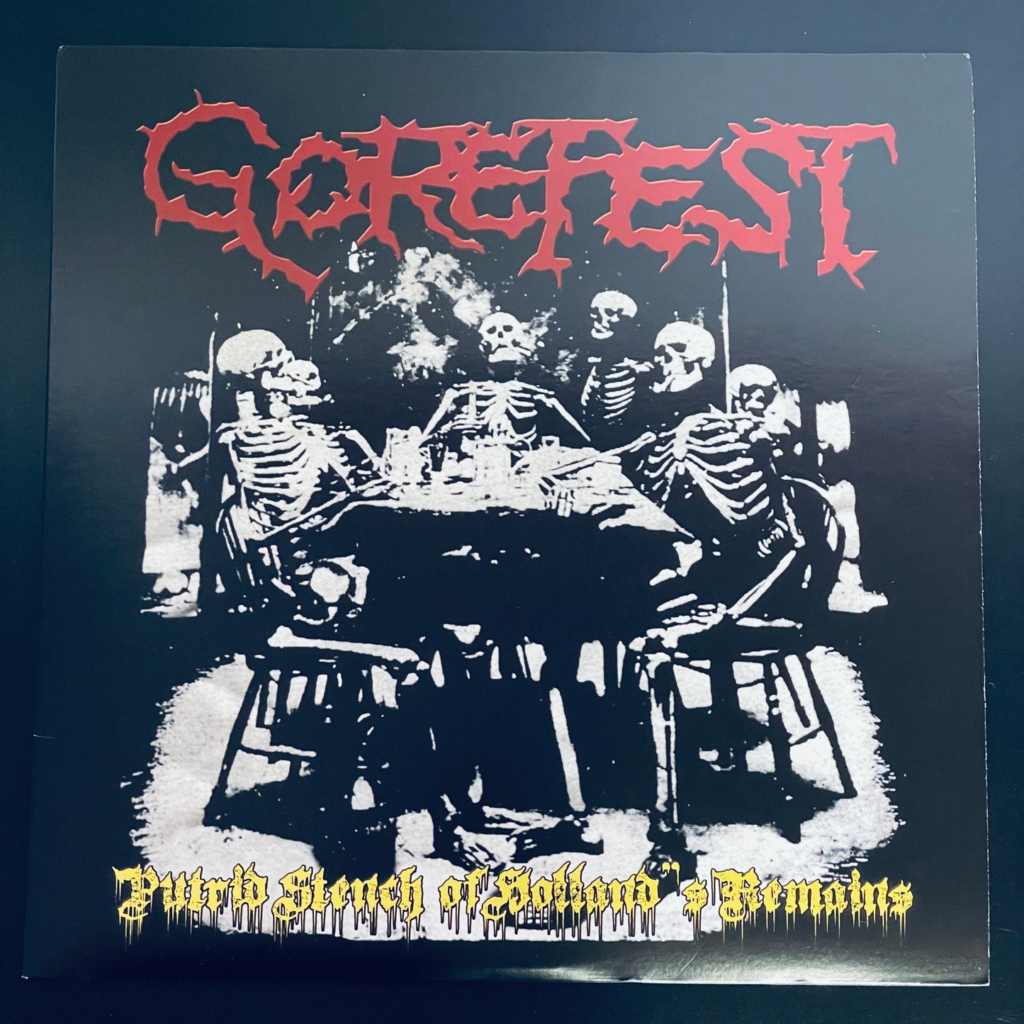 Gorefest - Putrid Stench of Holland's Remains double LP (used)