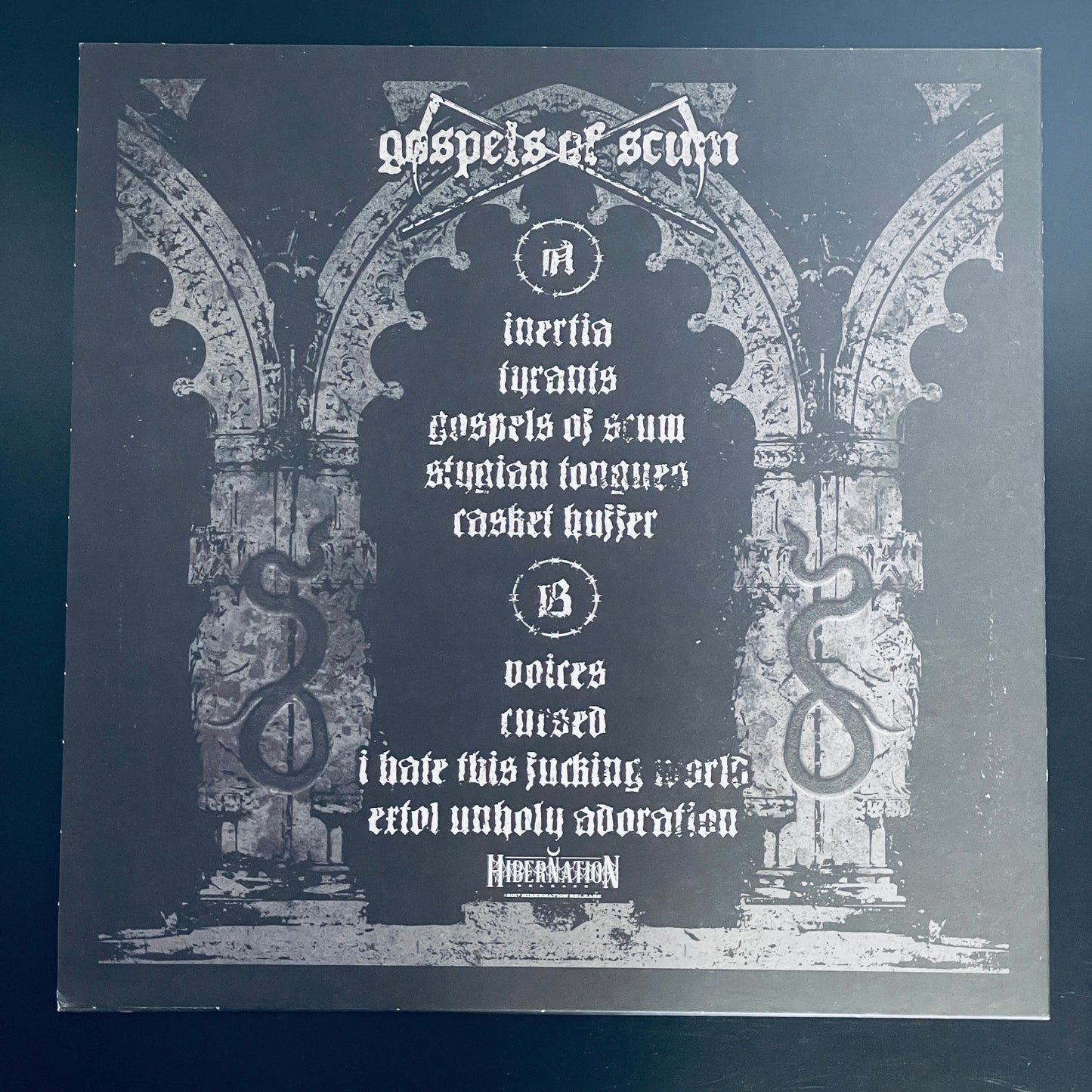 Casket Huffer - Gospels of Scum LP (used)