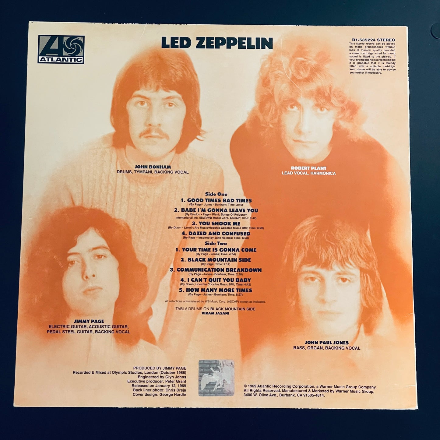 Led Zeppelin - Led Zeppelin LP (used)