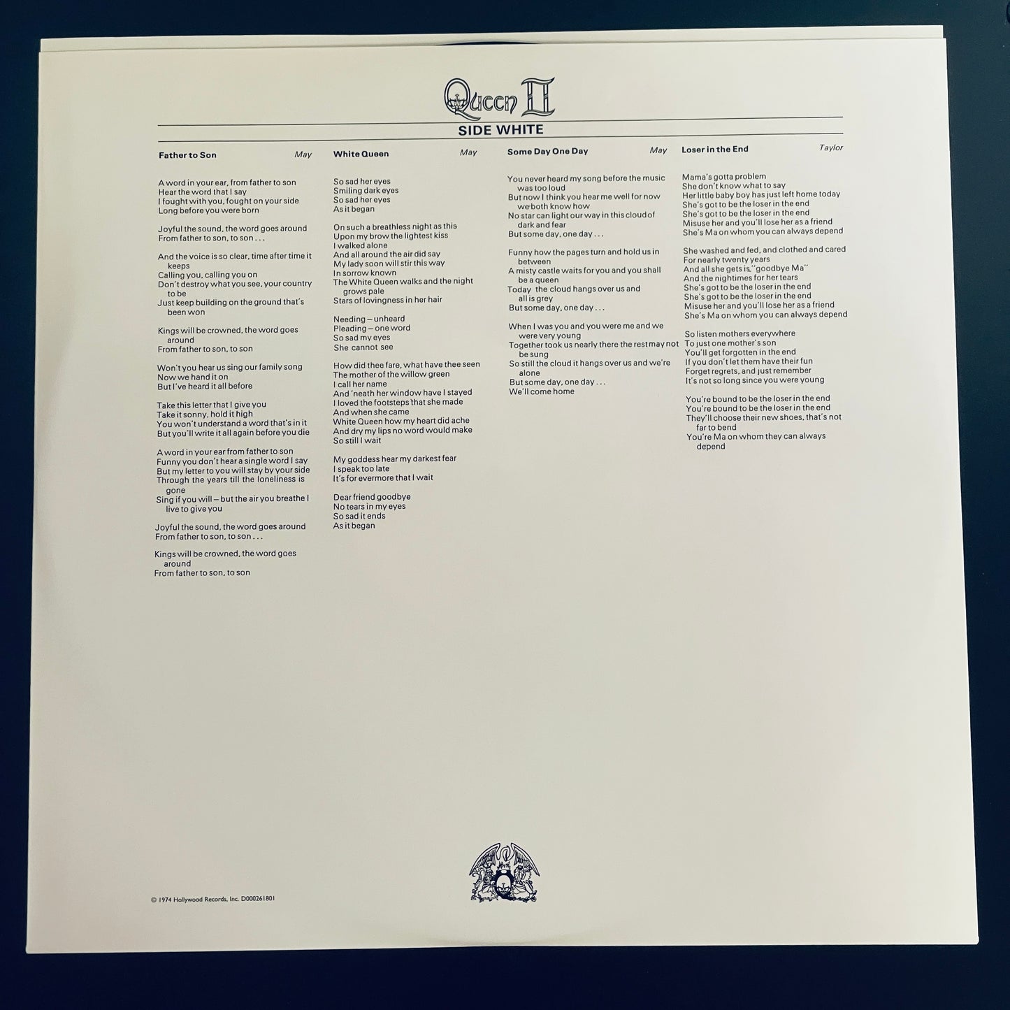 Queen - Queen II LP (used)