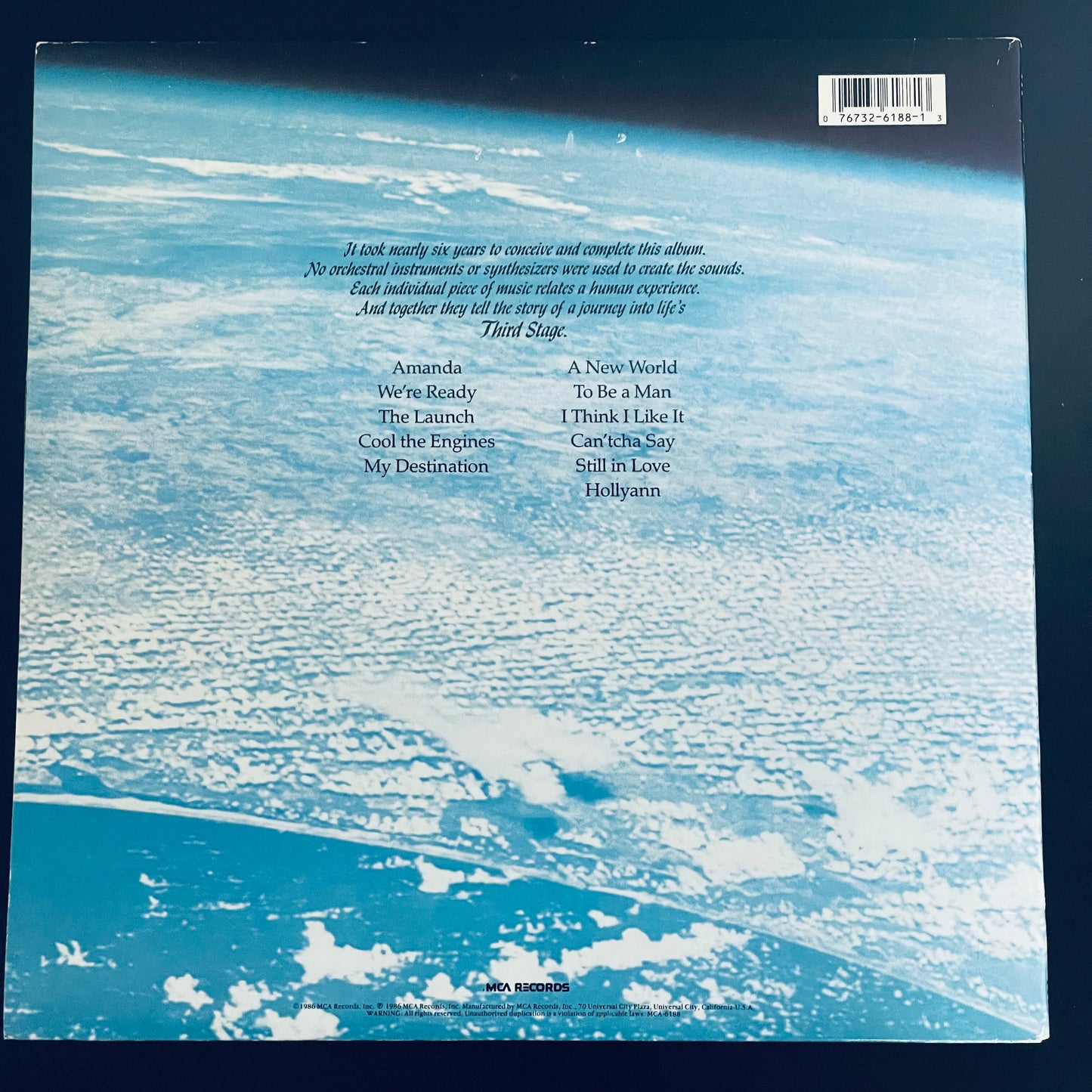 Boston - Third Stage LP (used)