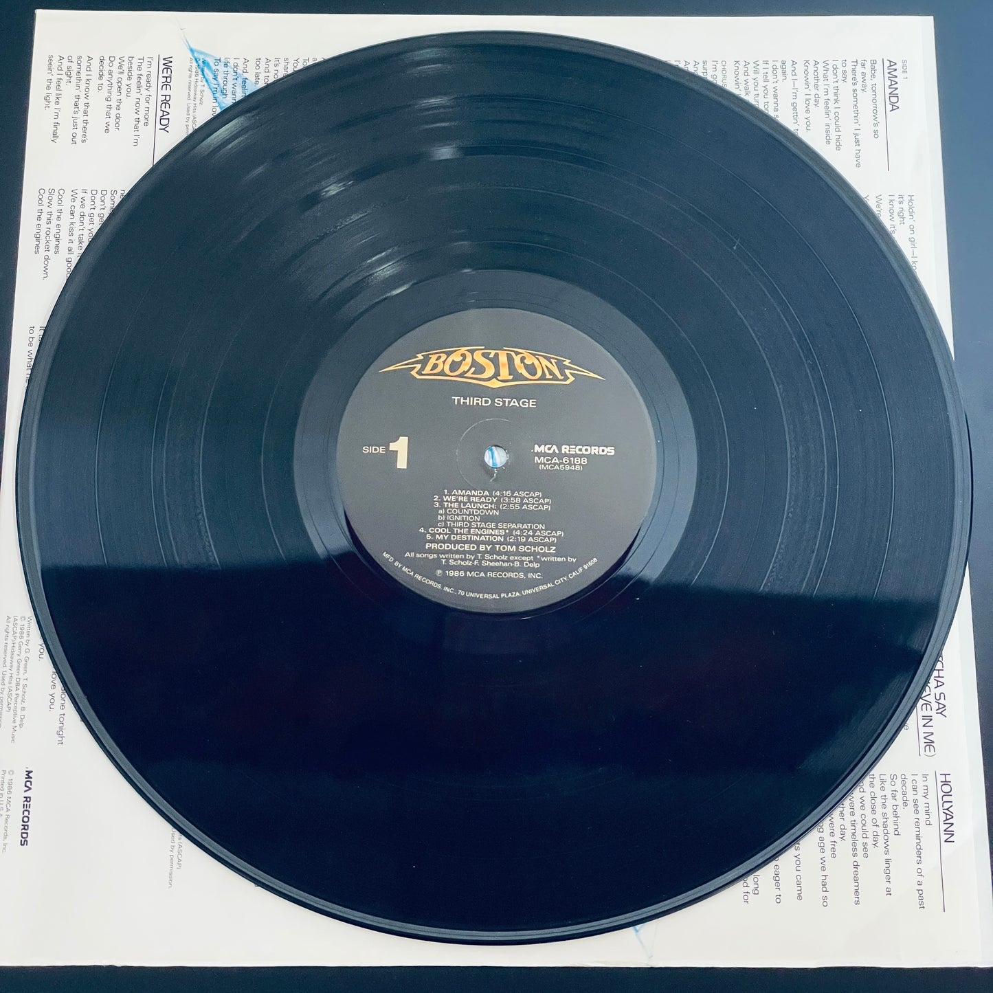 Boston - Third Stage LP (used)