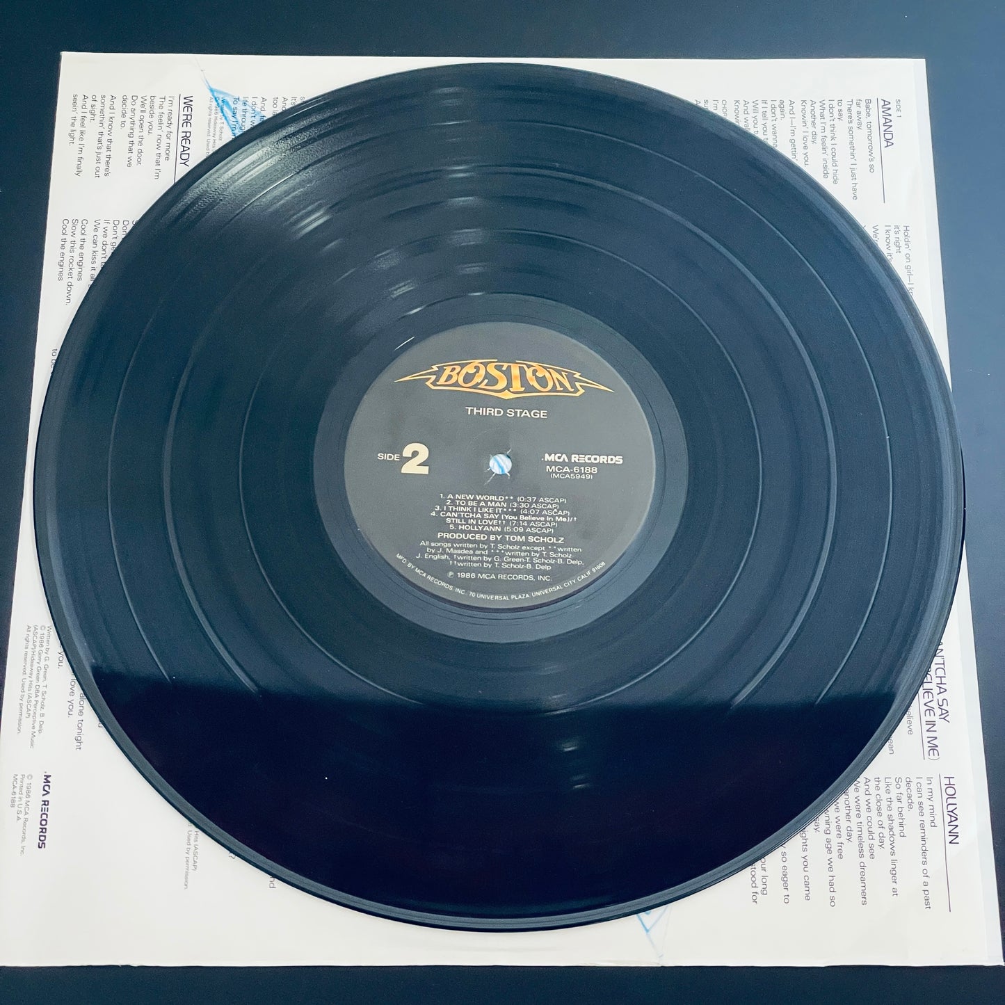 Boston - Third Stage LP (used)