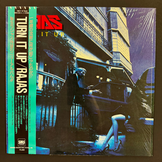 Rajas - Turn It Up original LP - Japanese pressing with obi (used)