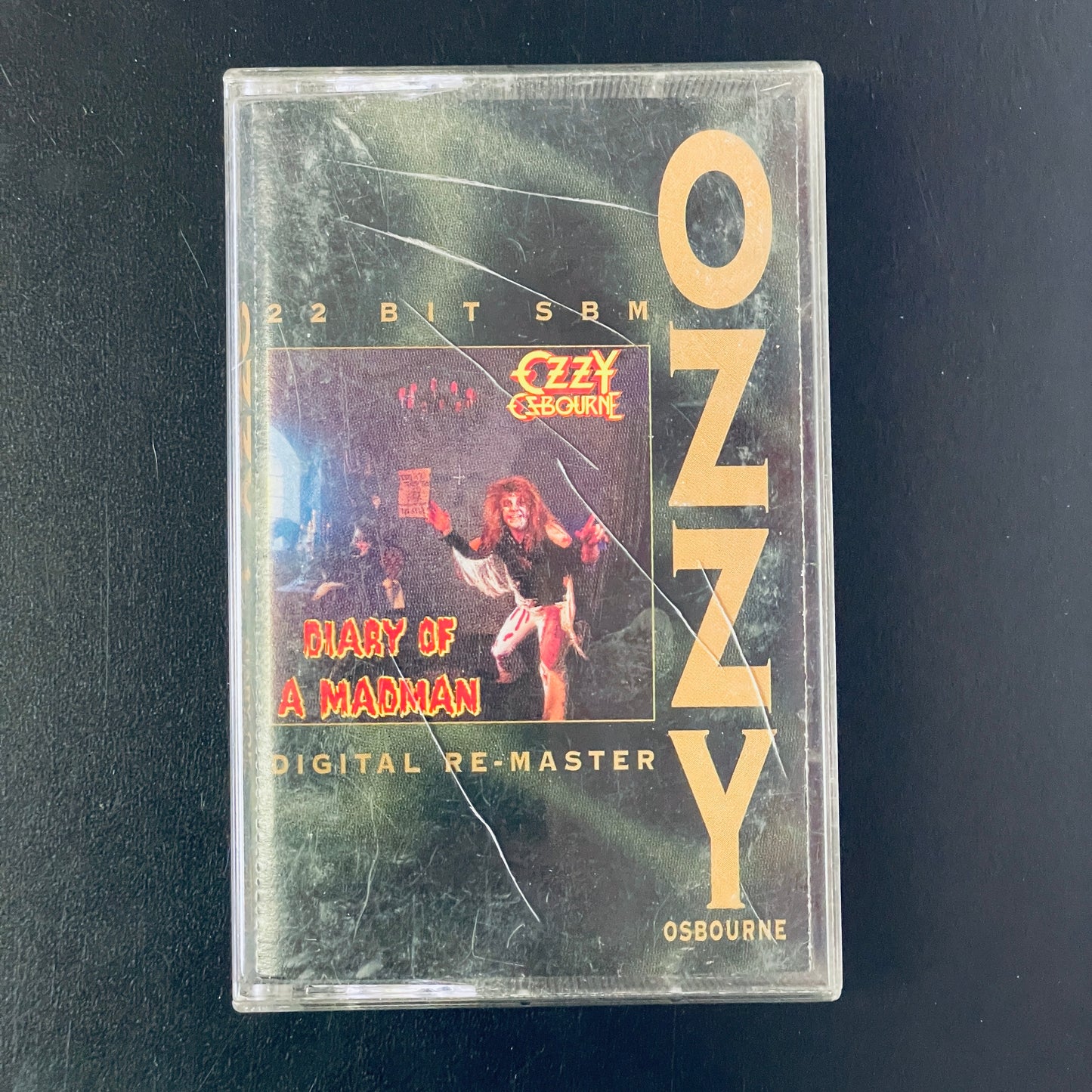 Ozzy Osbourne - Diary of a Madman cassette tape (used)