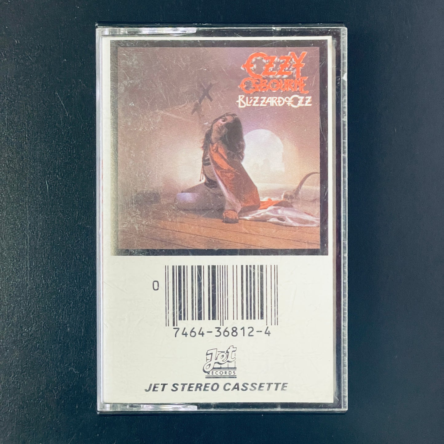 Ozzy Osbourne - Blizzard of Ozz cassette tape (used)