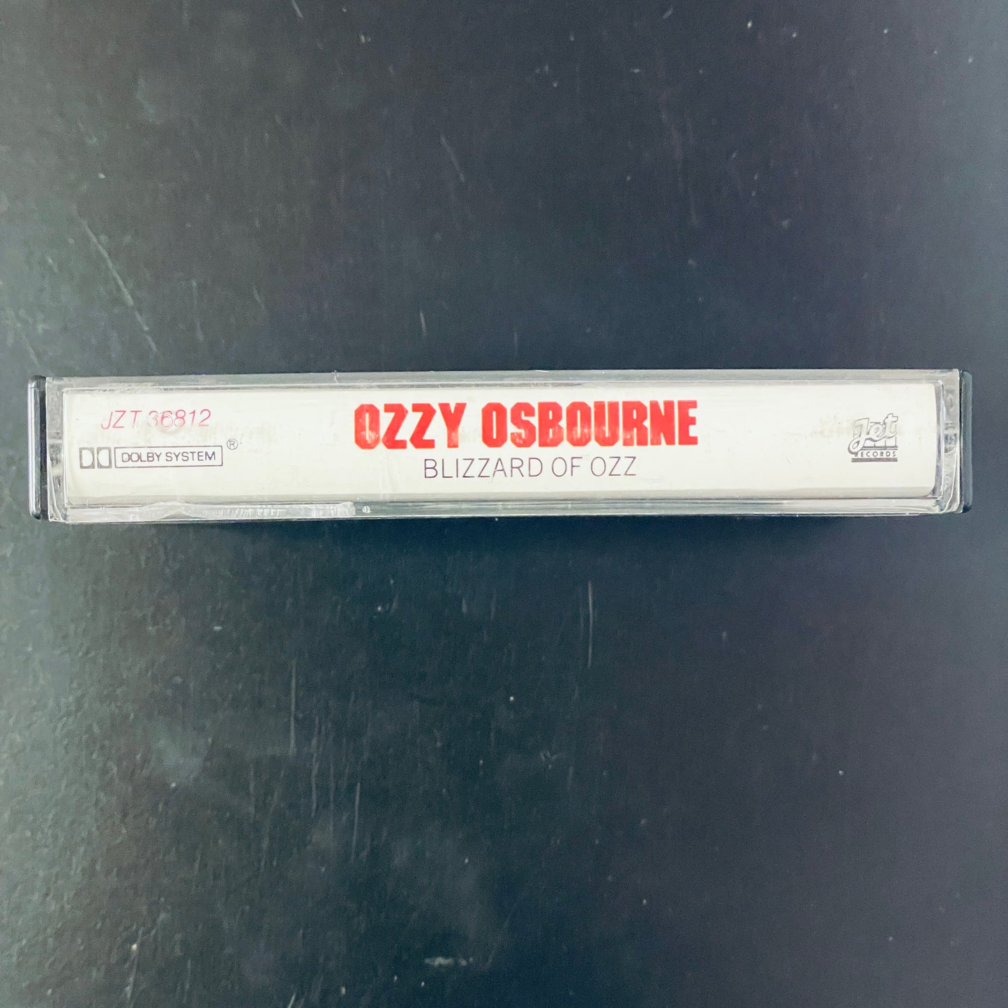 Ozzy Osbourne - Blizzard of Ozz cassette tape (used)