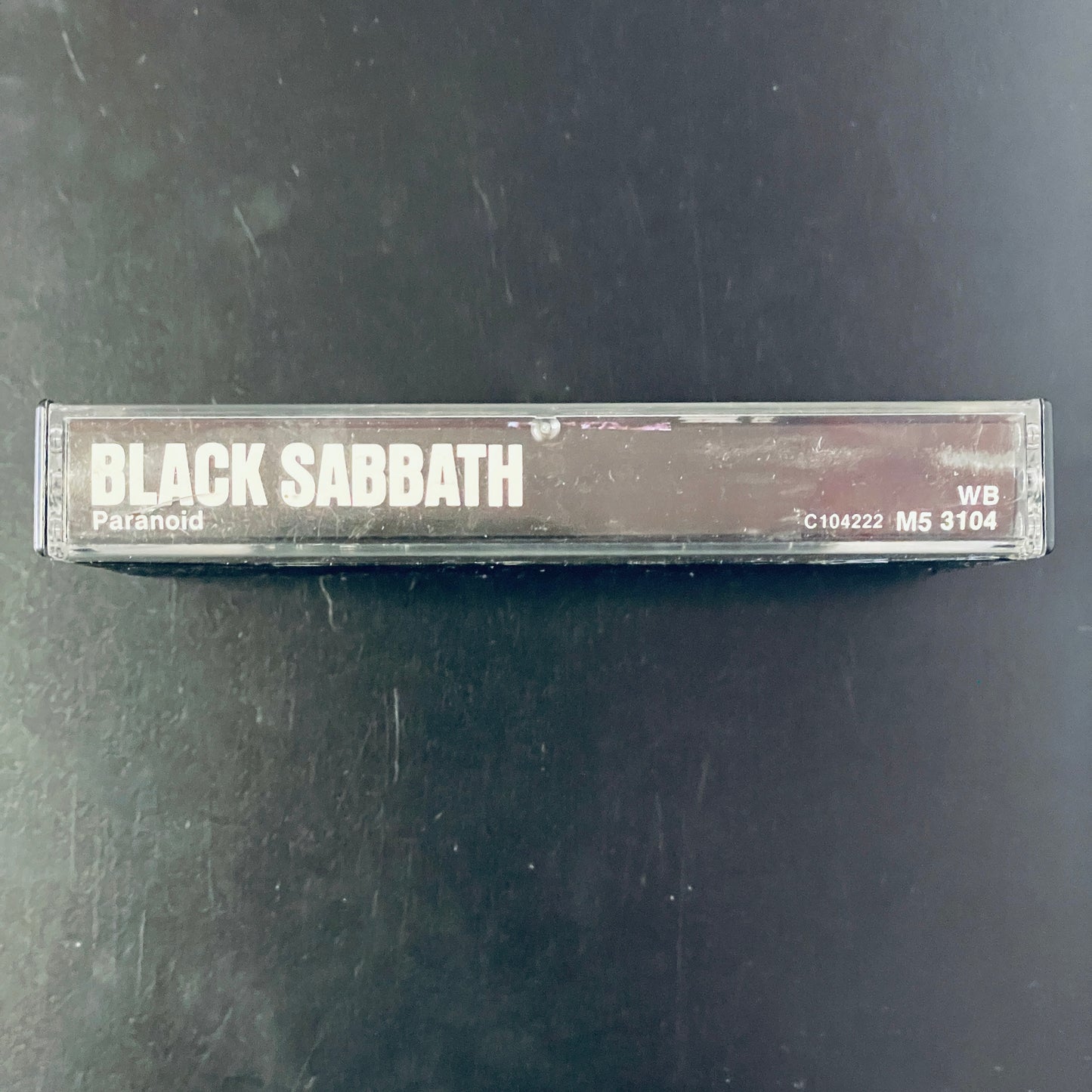 Black Sabbath - Paranoid cassette tape (used)