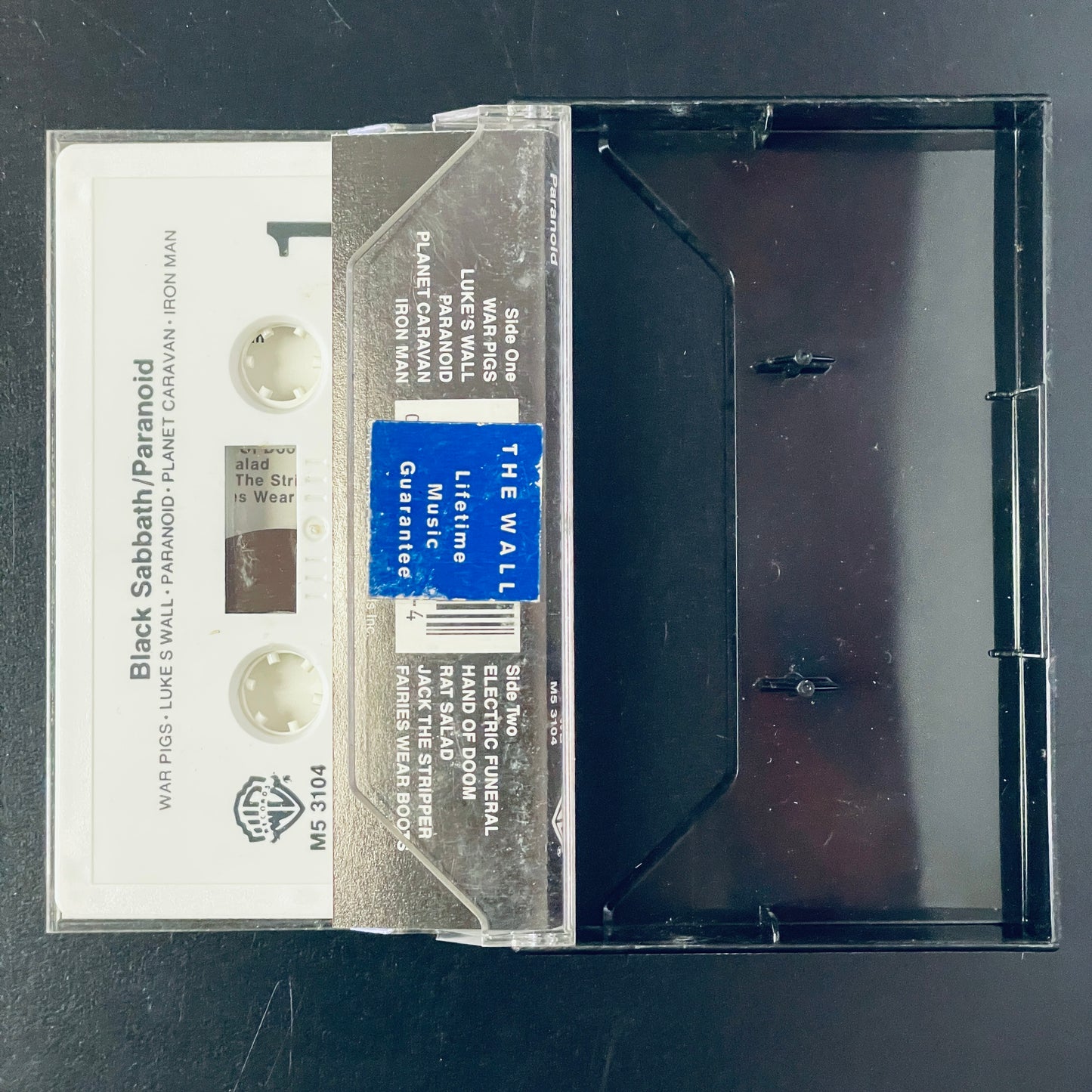 Black Sabbath - Paranoid cassette tape (used)