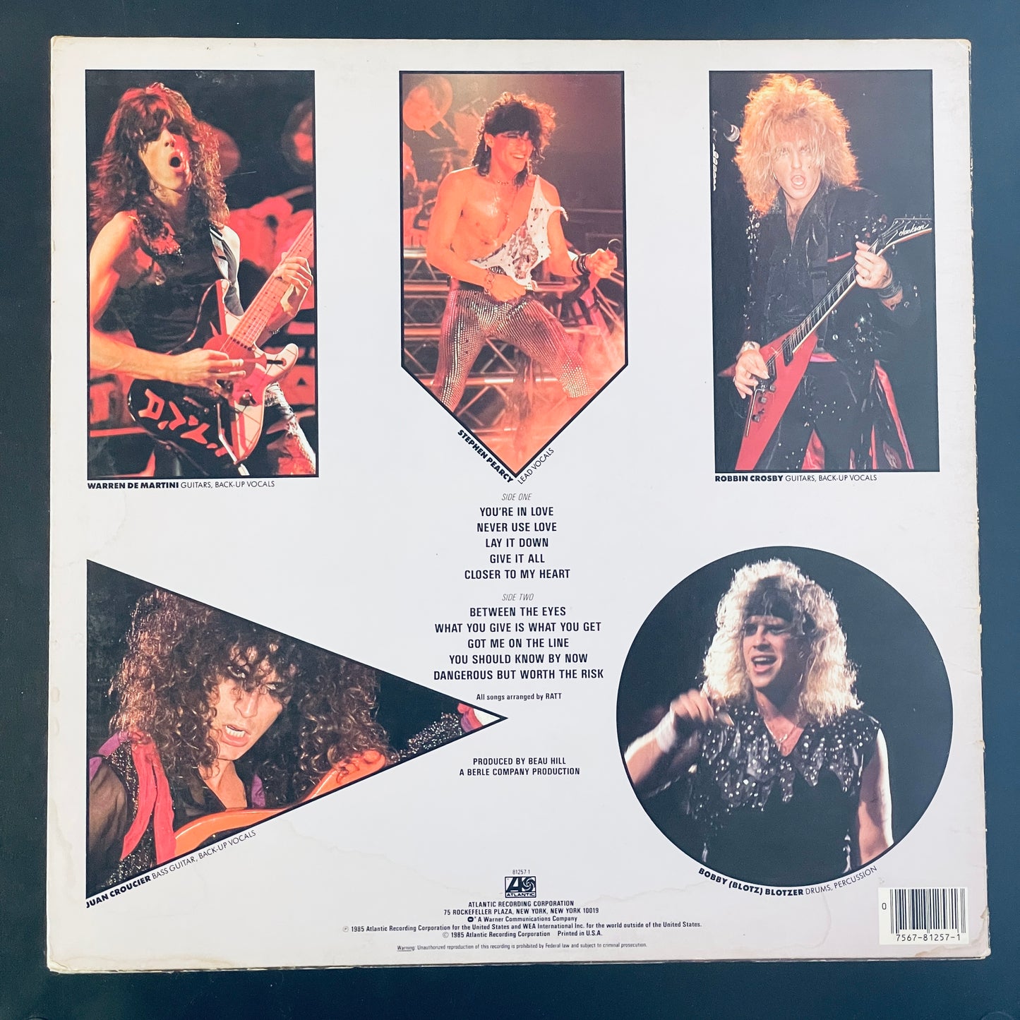 Ratt - Invasion of Your Privacy original LP (used)