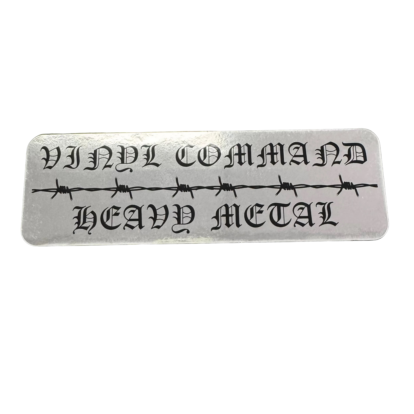 Vinyl Command sticker