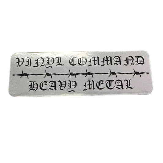 Vinyl Command sticker