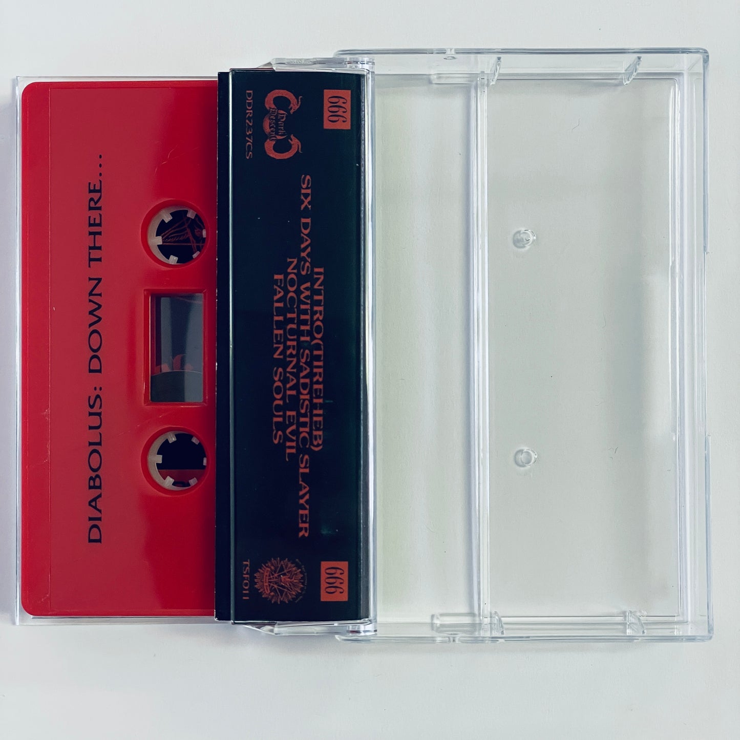 The Lord Diabolus ‎– Down There... cassette tape (used)