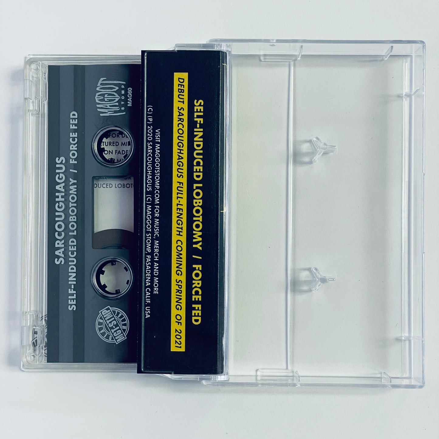 Sarcoughagus ‎– 2-Song Promo cassette tape (used)