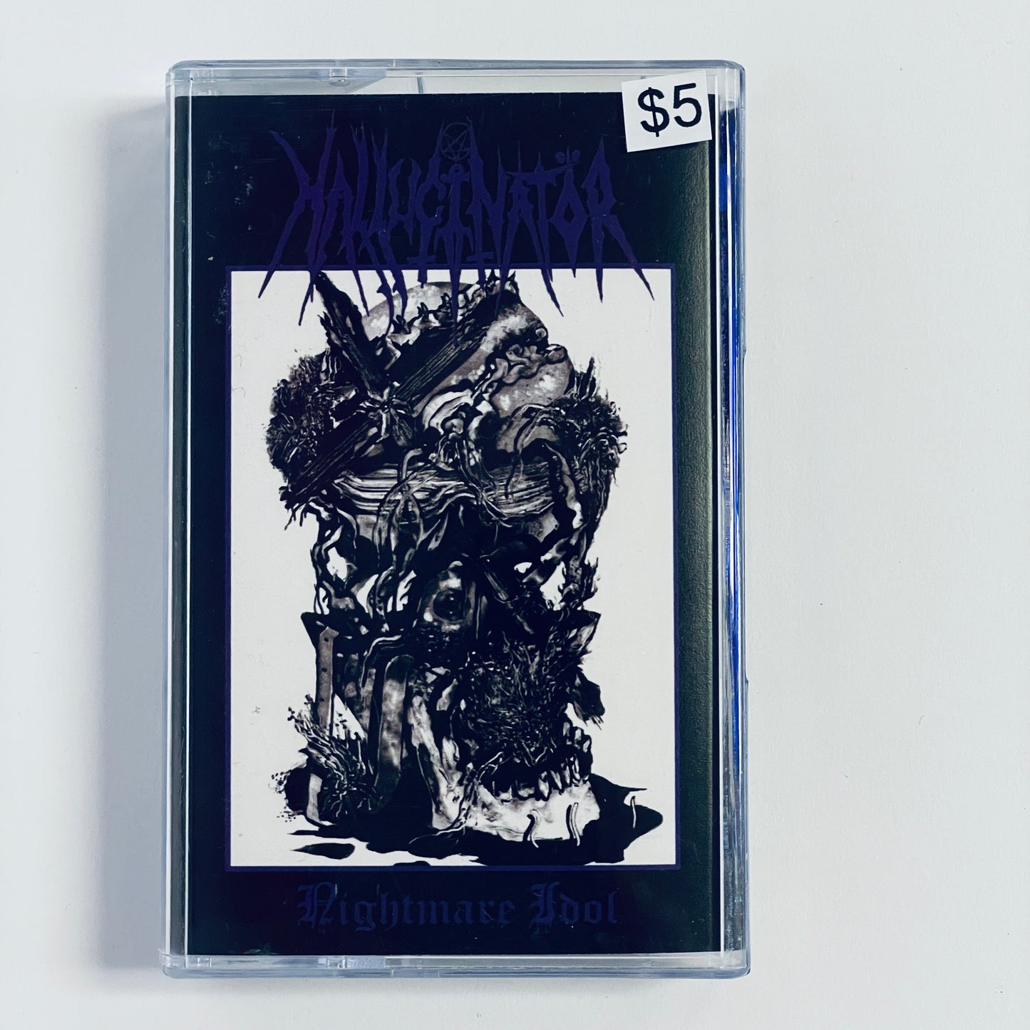 Hallucinator ‎– Nightmare Idol cassette tape (used)