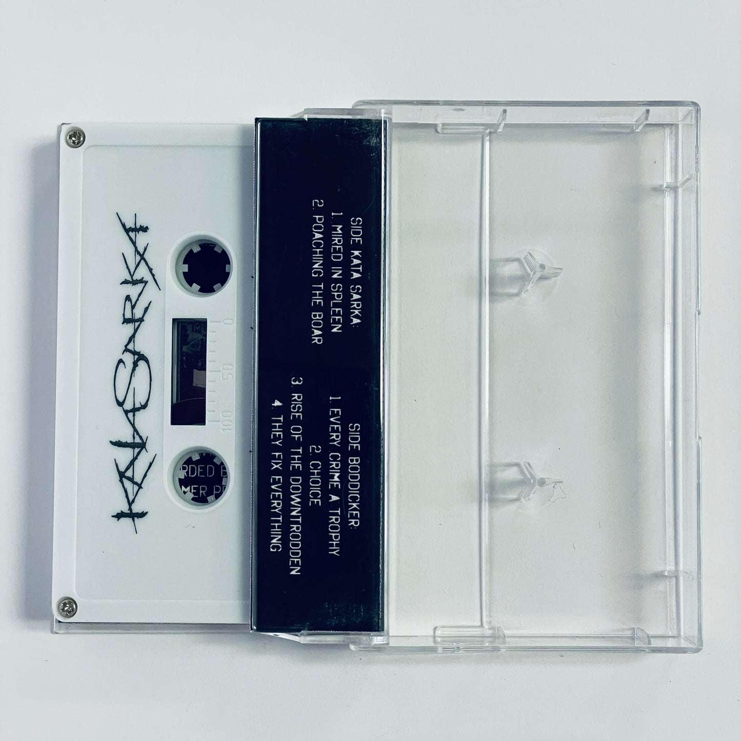 Kata Sarka / Boddicker – Split cassette tape (used)