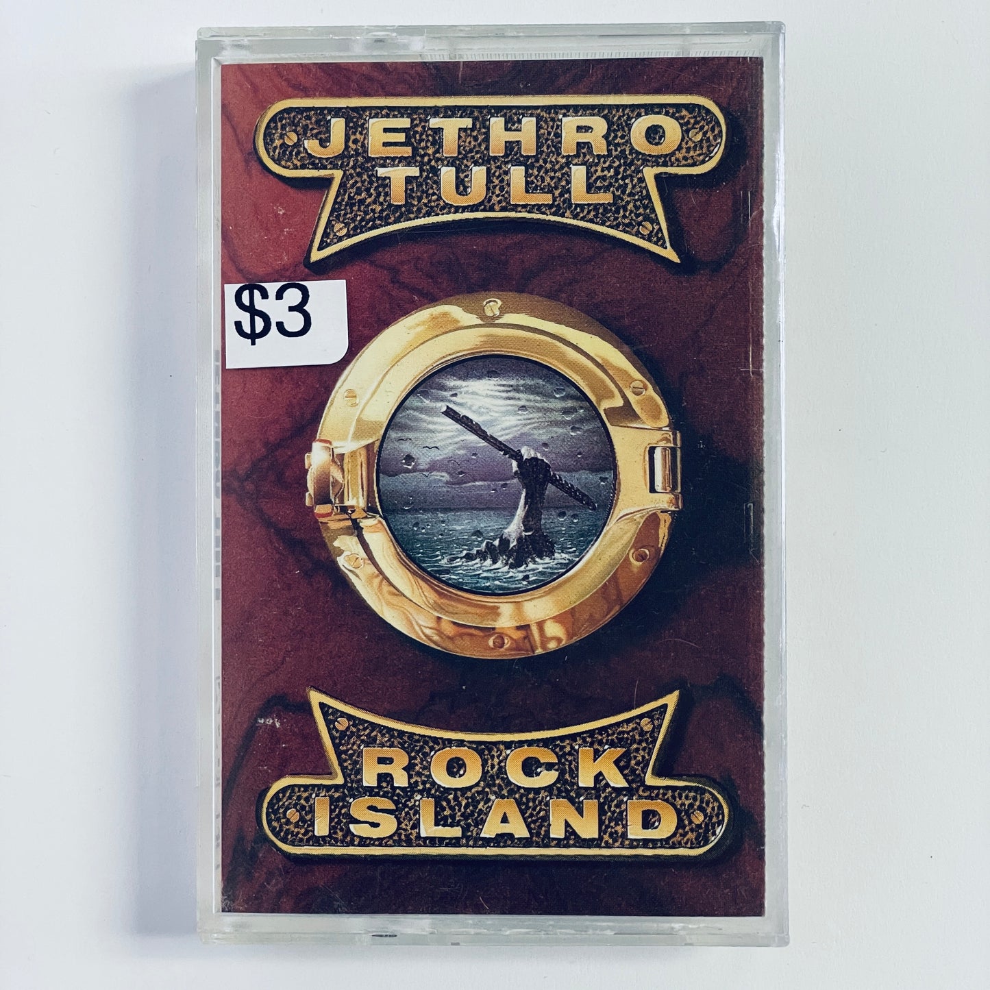 Jethro Tull – Rock Island original cassette tape (used)