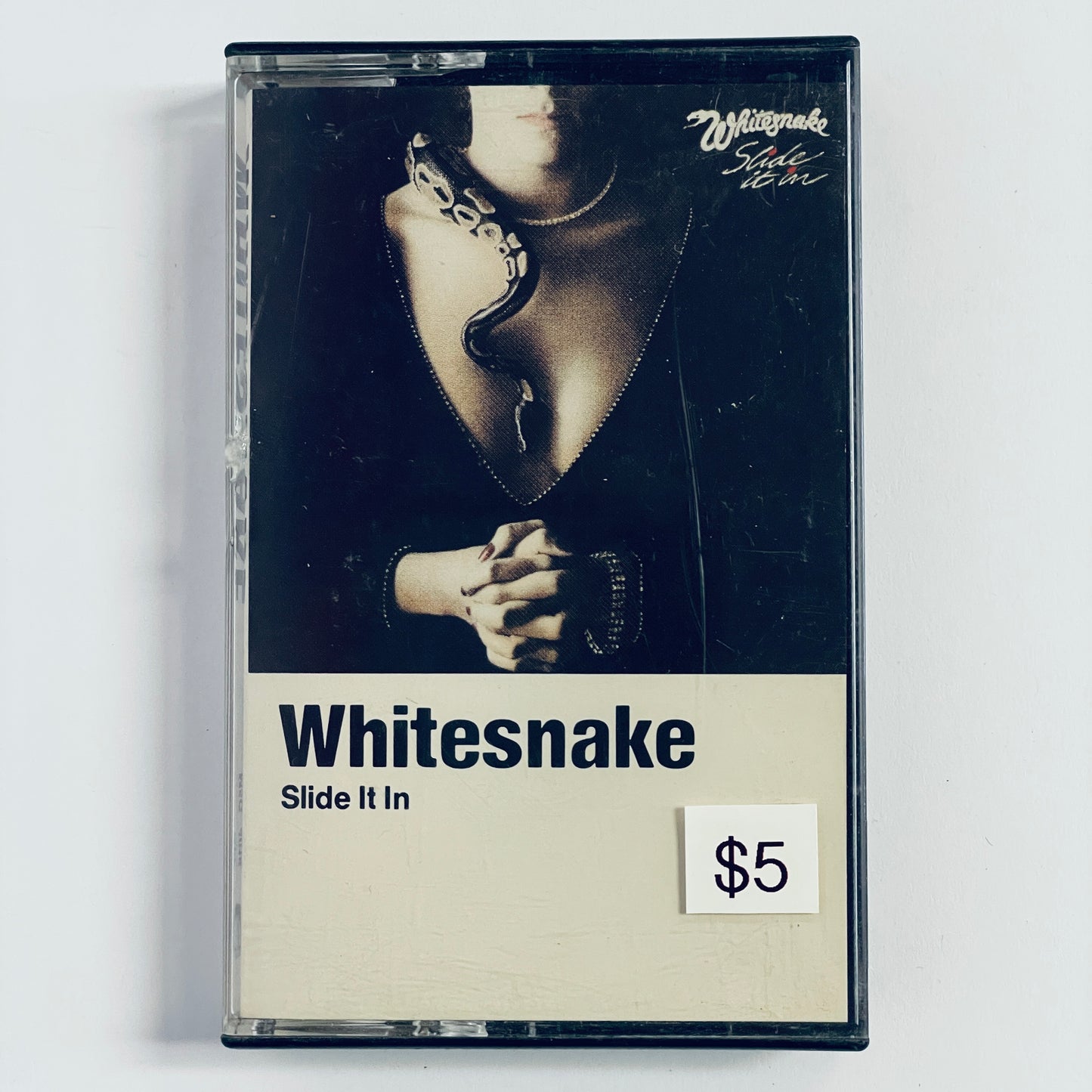 Whitesnake – Slide It In original cassette tape (used)