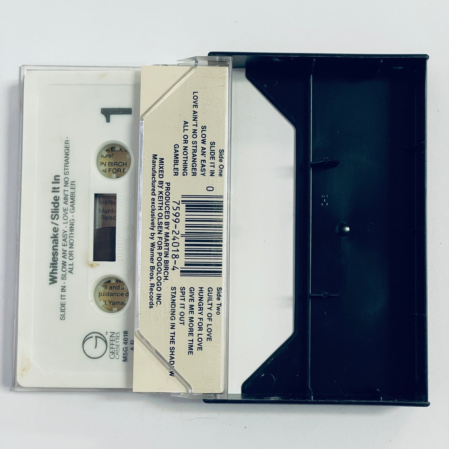 Whitesnake – Slide It In original cassette tape (used)